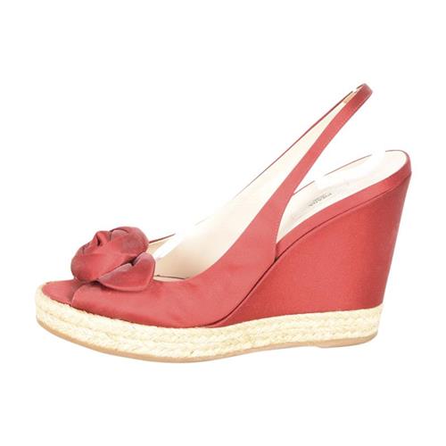 Prada Satin Wedges