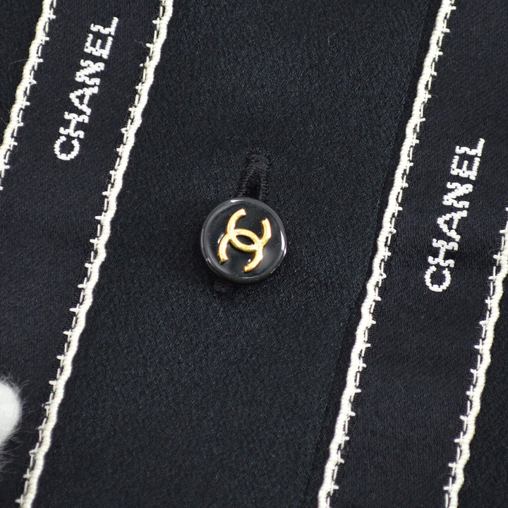 Top Quality Chanel Blouse Shirt Black 94A #40