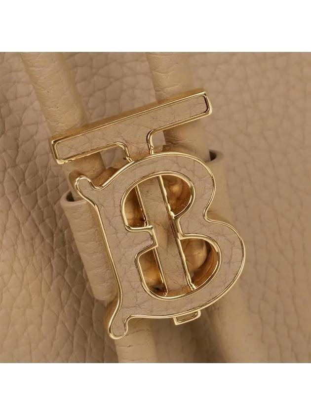 Burberry TB Small Bucket Bag Oat Beige