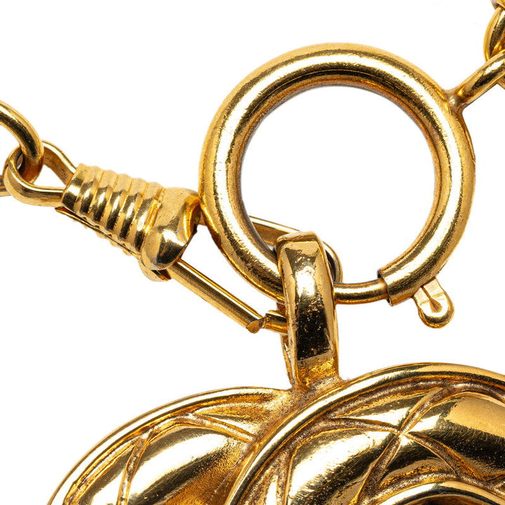 Top Quality Chanel Coco Big Matrasse Necklace G   Chanel