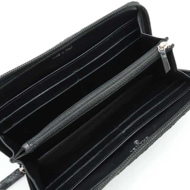 Top Quality Chanel MATRACE COCOMARK ROUND Long Wallet  TWID LEADER BLACK BLACK SILVER A50097 BLUMIN BLUMIN MARKET SHOP