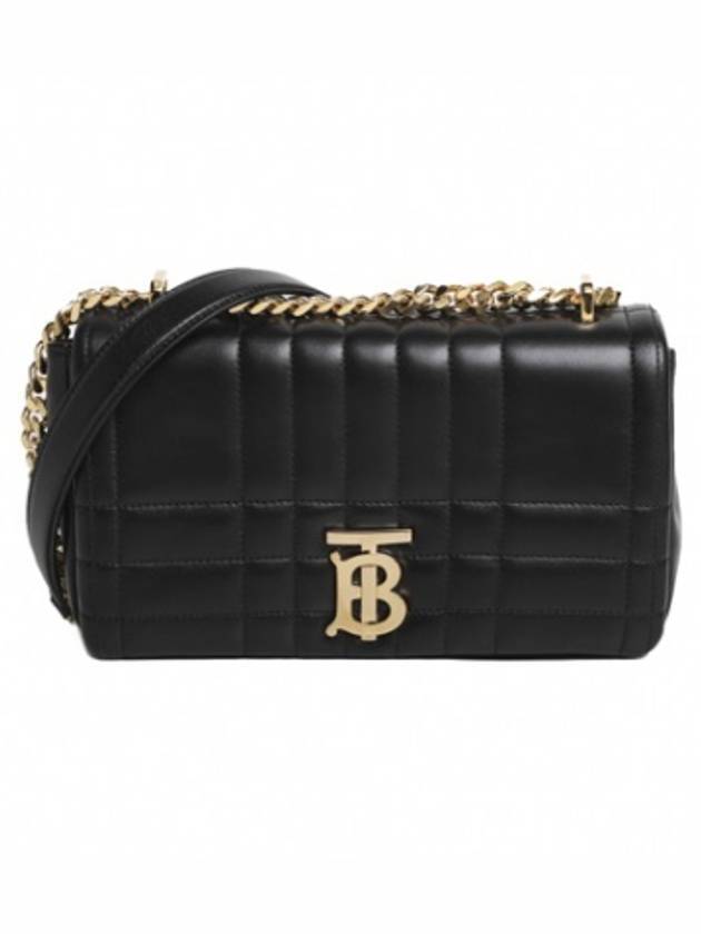 Burberry Lola Quilted Lambskin Small Shoulder Bag Black