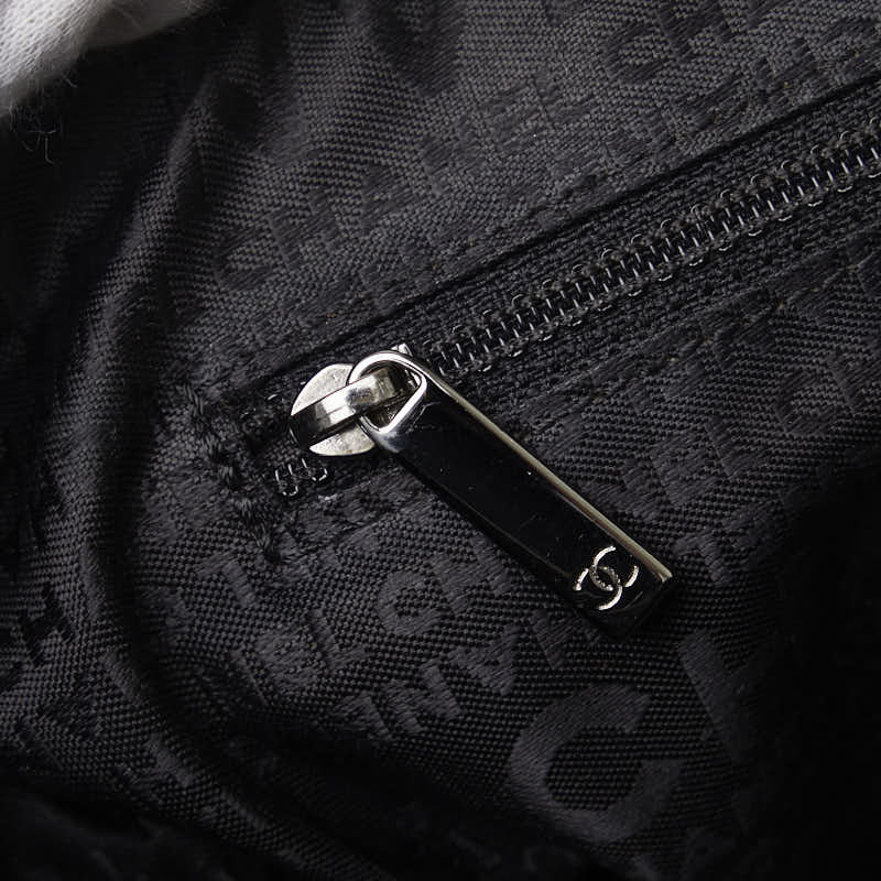 Top Quality Chanel Chocolate Bar Logo Mini Boston Bag Handbag Black Caviar S  CHANEL