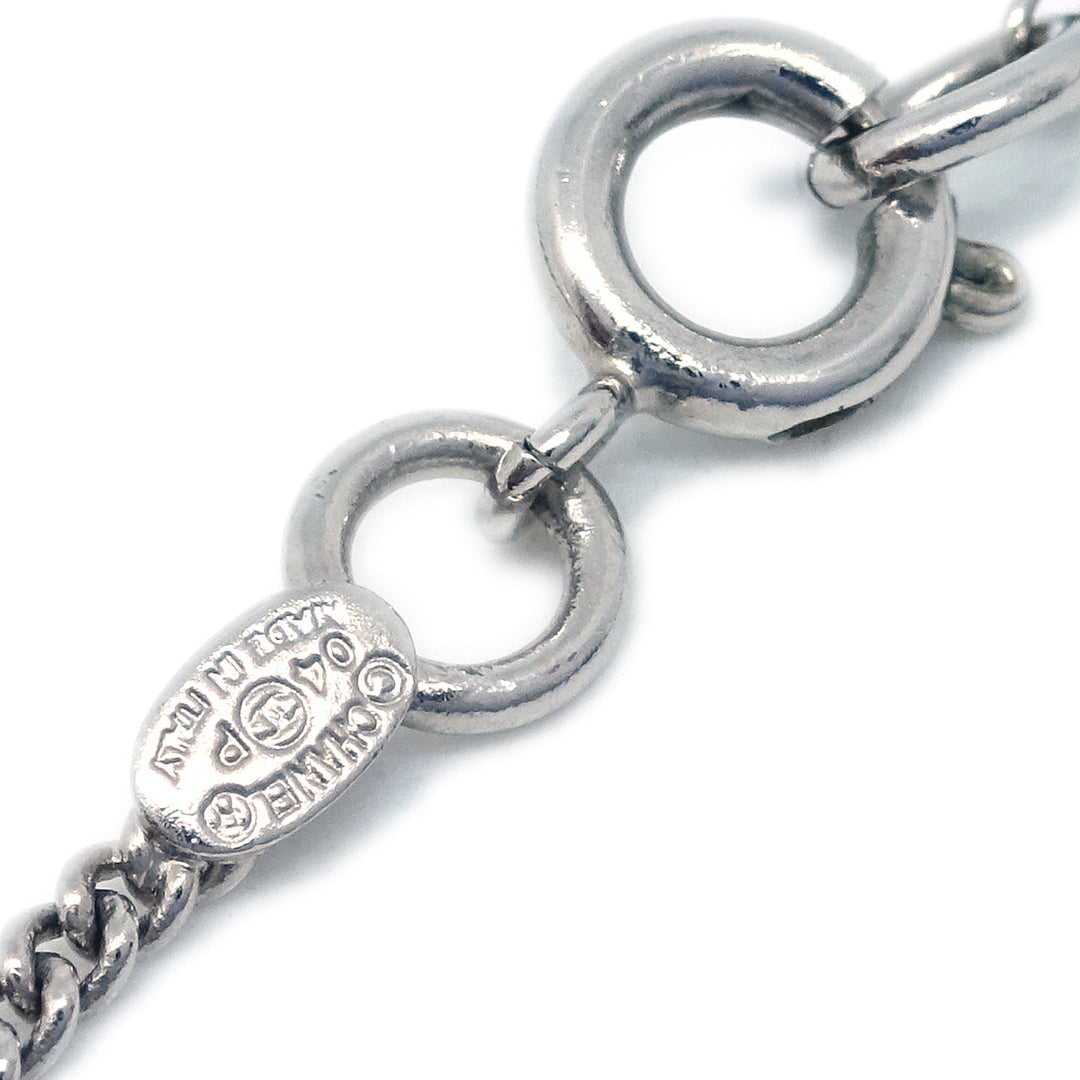 Top Quality Chanel Silver Clover Bracelet 04P