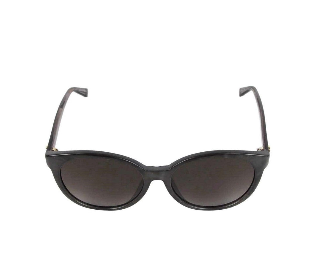 Gucci Women's ivory  Acetate Round Sunglasses GG Logo