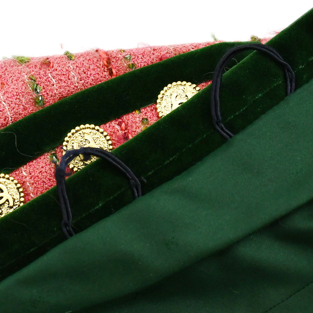Top Quality Chanel Collarless Jacket Pink A2 #38