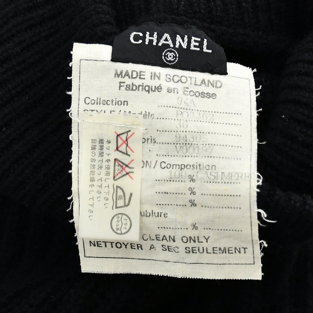 Top Quality Chanel Fall 1994 bead-embellished cashmere jumper #36