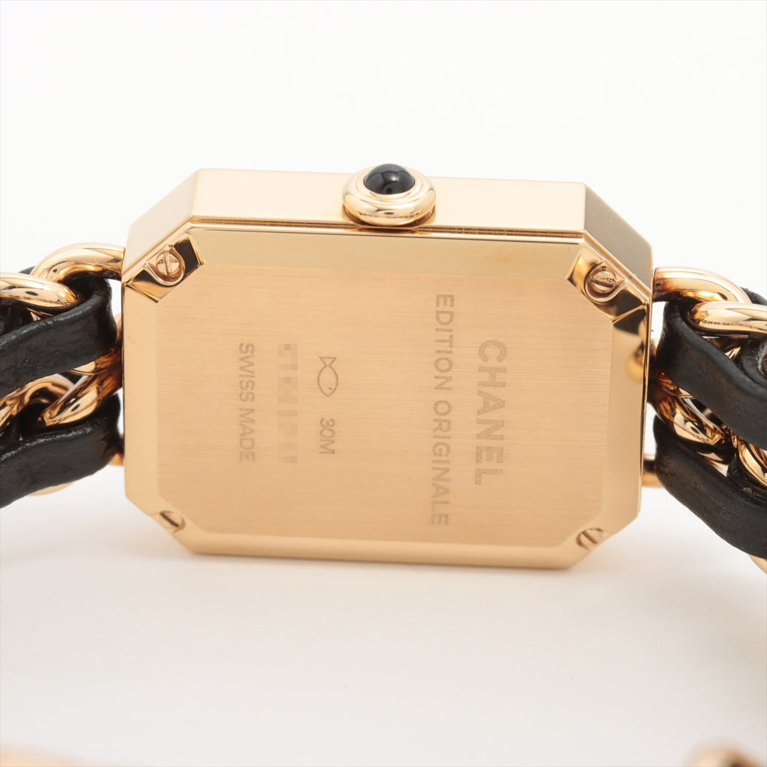 Top Quality Chanel Premium H6951 GP  Leather QZ Black