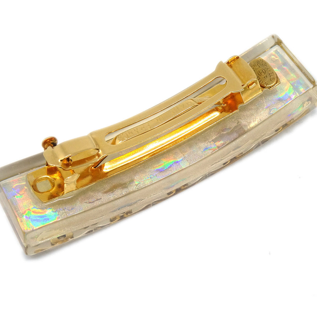 Top Quality Chanel Hair Clip Hairpin Barrette Clear 97P