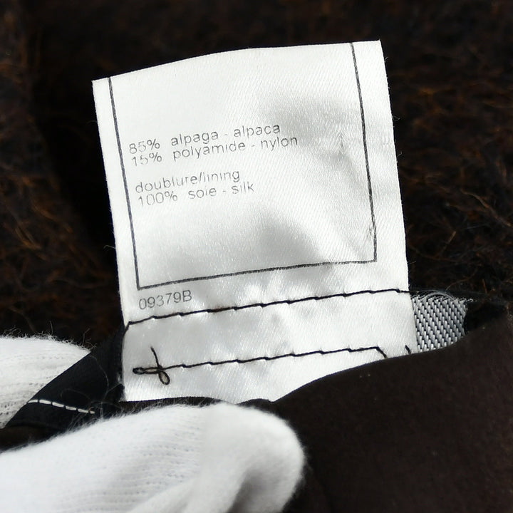 Top Quality Chanel Zip Up Coat Brown 99A #36