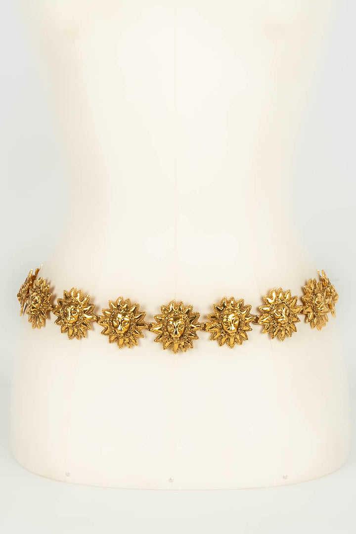 Ceinture "t√™tes de lion" Chanel