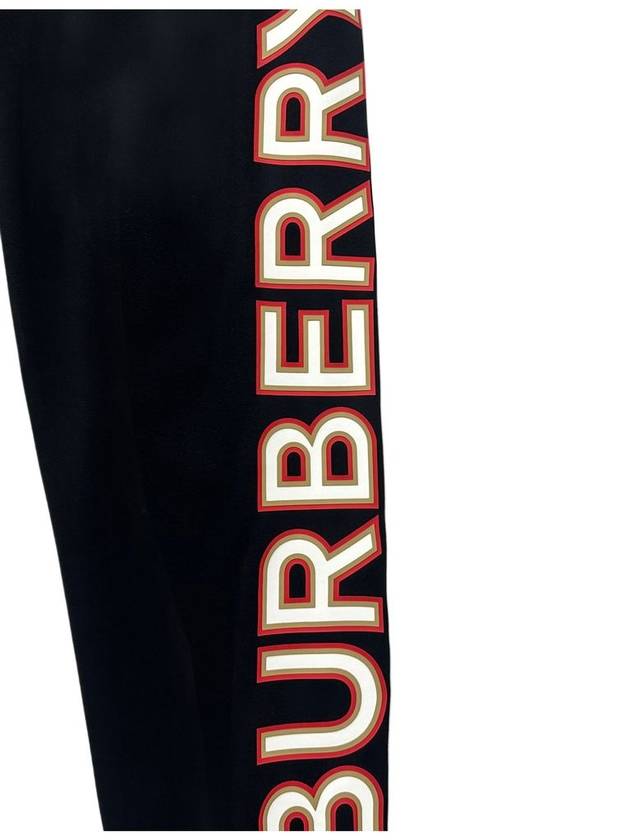 Burberry Side Logo Jogger Track Pants Black