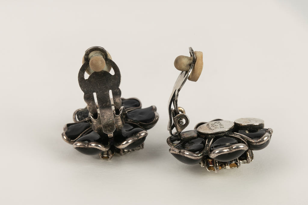 Boucles d'oreilles cam√©lias Chanel