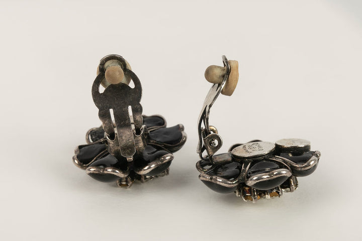 Boucles d'oreilles cam√©lias Chanel