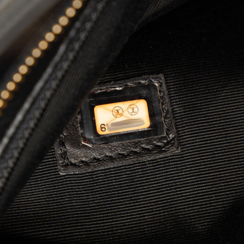 Top Quality Chanel   Cocomark Tooth Bag Handbag Black Caviar   Chanel