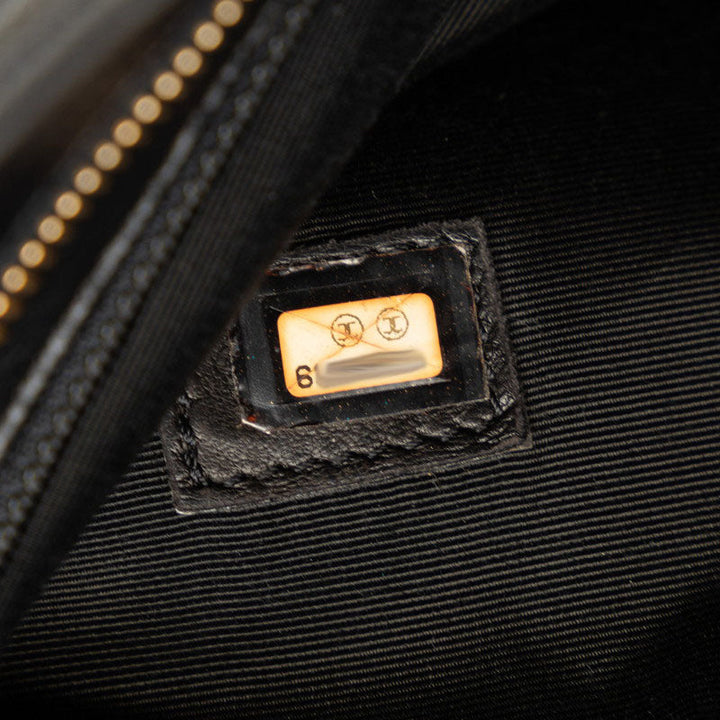 Top Quality Chanel   Cocomark Tooth Bag Handbag Black Caviar   Chanel