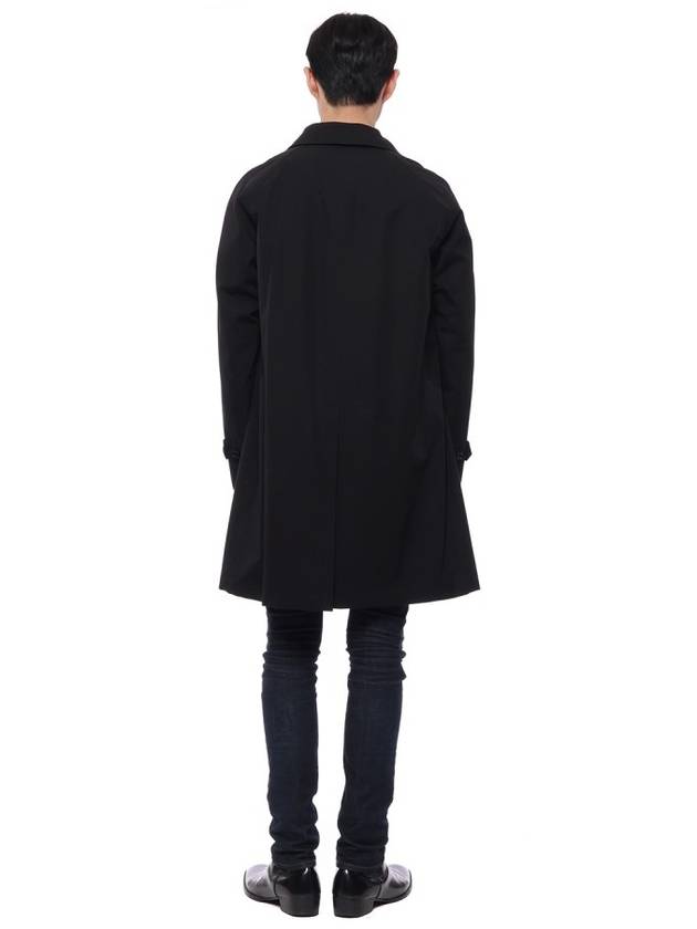 Burberry Men's Camden Cotton Gabardine Car Trench Coat Black