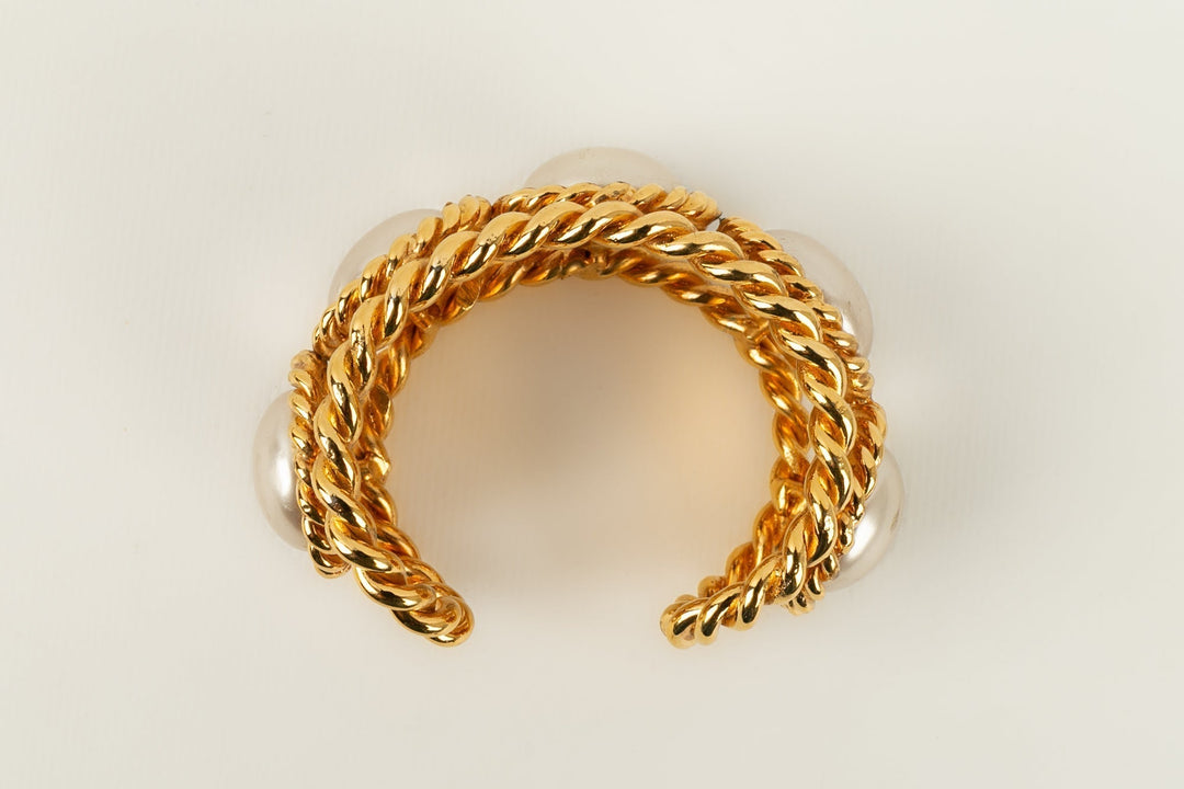 Bracelet manchette Top Quality Chanel Printemps 1993