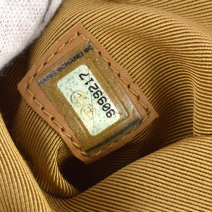 Top Quality Chanel 2004-2005 Beige Caviar Kelly Handbag