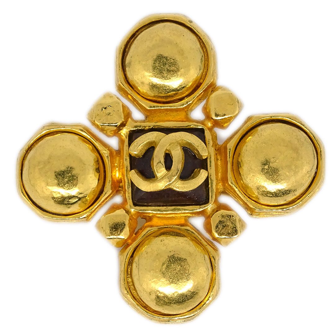 Top Quality Chanel Brooch Pin Gold 97A