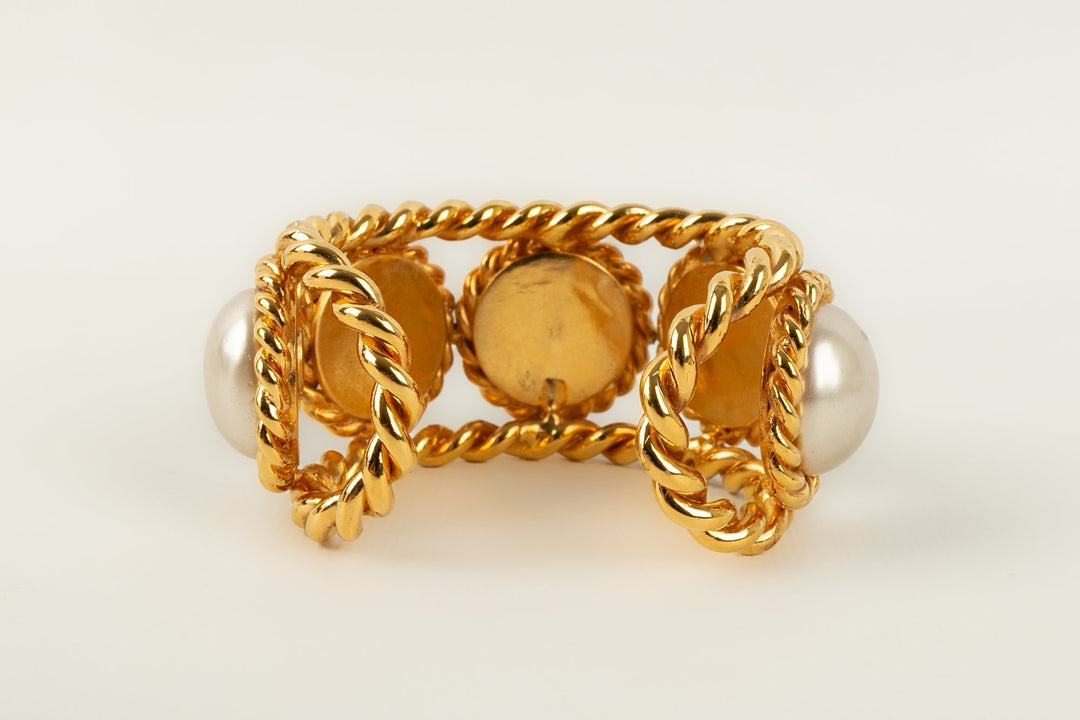 Bracelet manchette Top Quality Chanel Printemps 1993