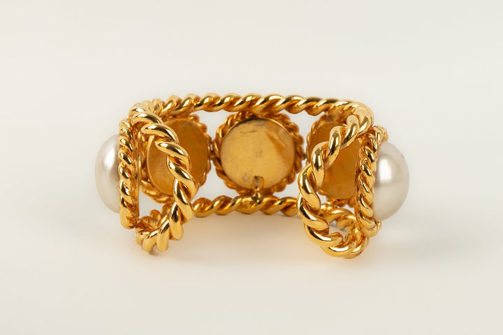Bracelet manchette Top Quality Chanel Printemps 1993
