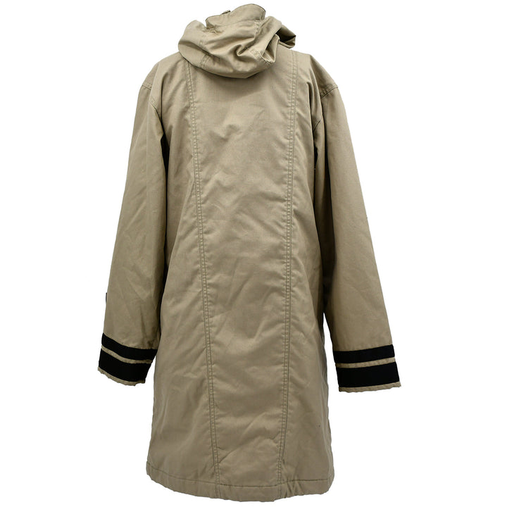 Top Quality Chanel Sport Line Hooded Coat Beige #36