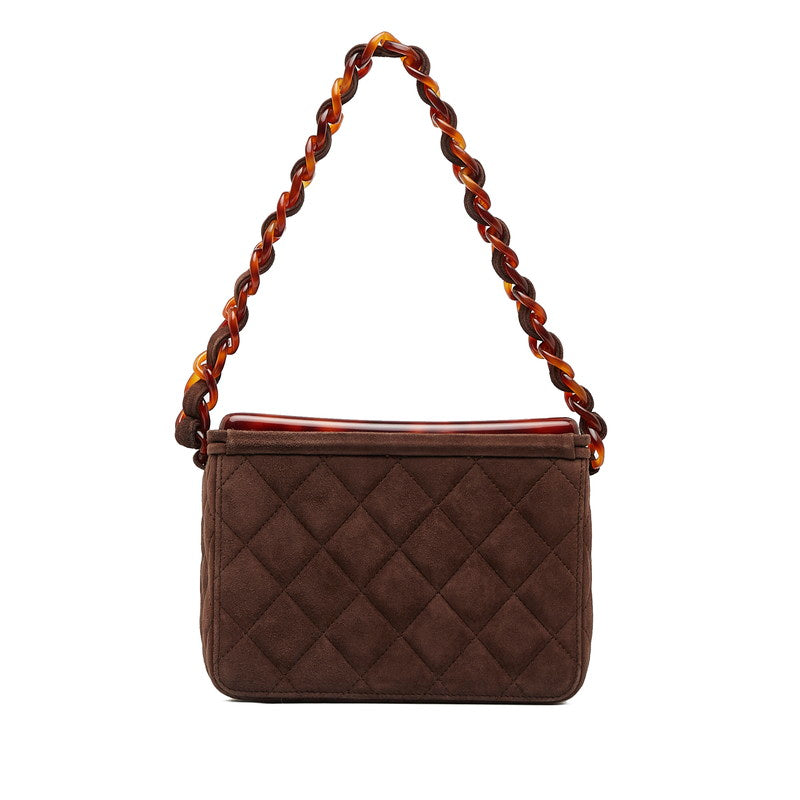 Top Quality Chanel Matrases Cocomark Chain Vanity Bag Brown wedish Lady Chanel