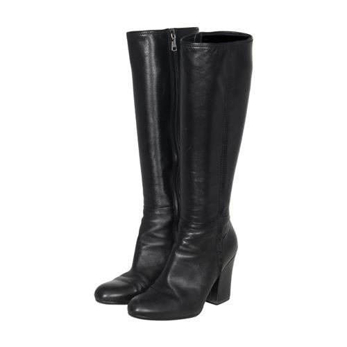 Prada Sport Tall Leather Boots
