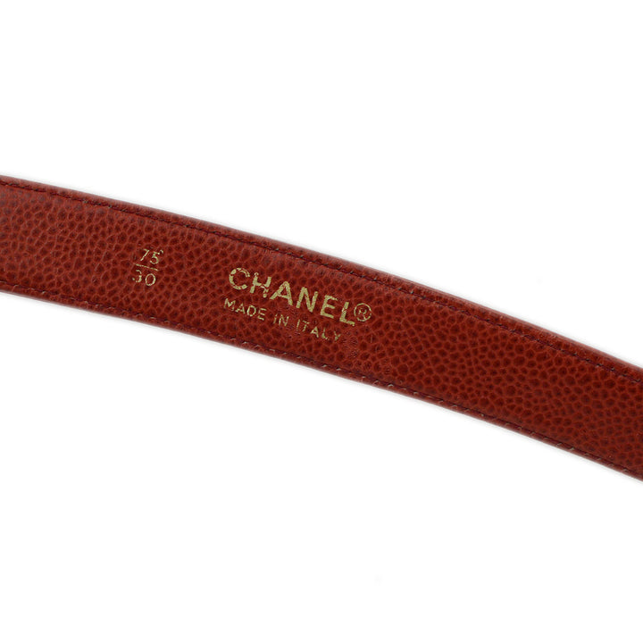 Top Quality Chanel Red Caviar Waist Bum Bag #75/30