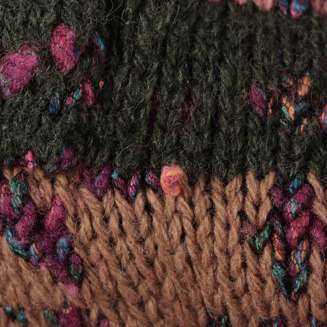 Top Quality Chanel Grippor Cotton x Wool Cardigan 34  Multicolor P46457K05874