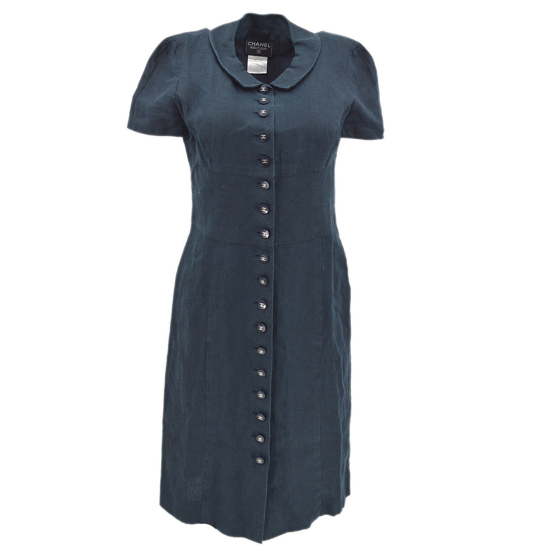 Top Quality Chanel 1997 high-summer linen minidress #40