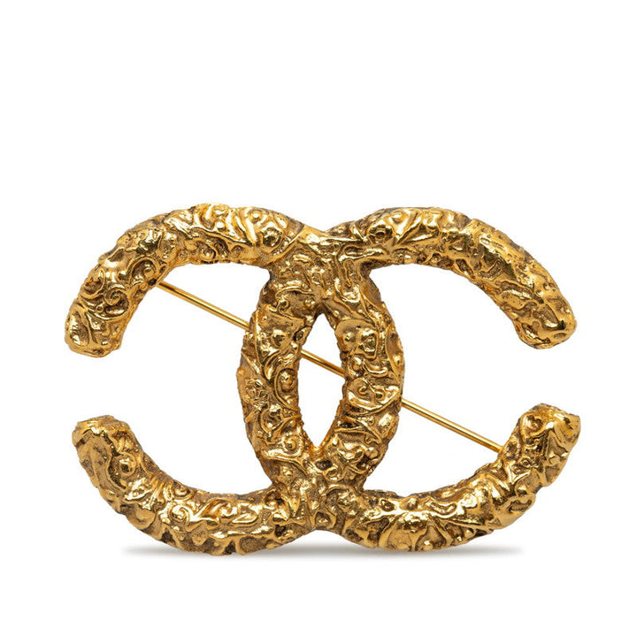 Top Quality Chanel Vintage  Cocomark Rage Brochure Gold   Chanel