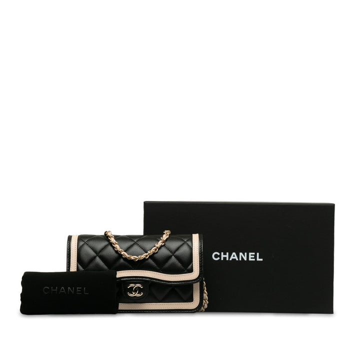 Top Quality Chanel Flap Shoulder Bag in Lambskin Leather Quilted