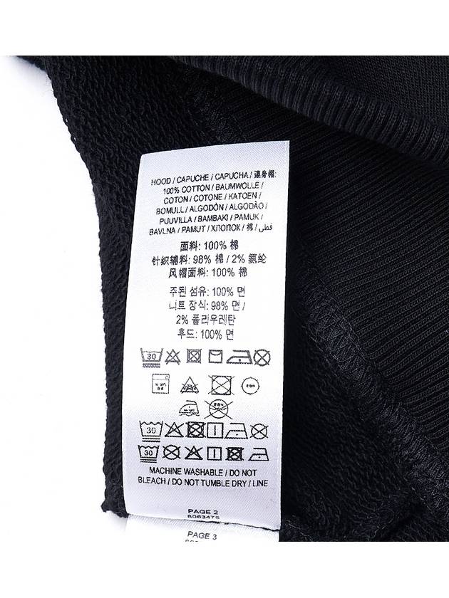 Burberry WoMen's Prorsum Label Cotton Hoodie Black
