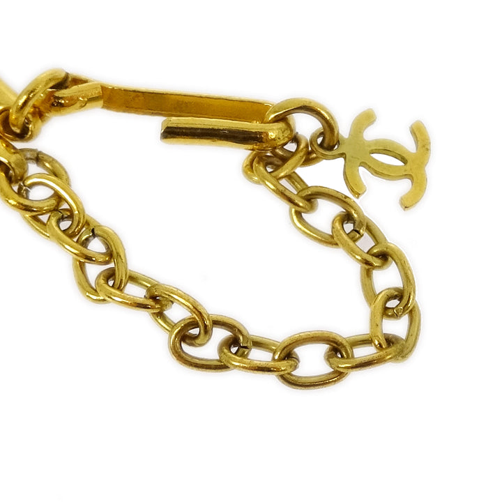 Top Quality Chanel Clover Pendant Necklace Gold 03P