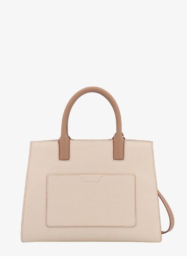 Burberry Mini Frances Tote Bag Beige