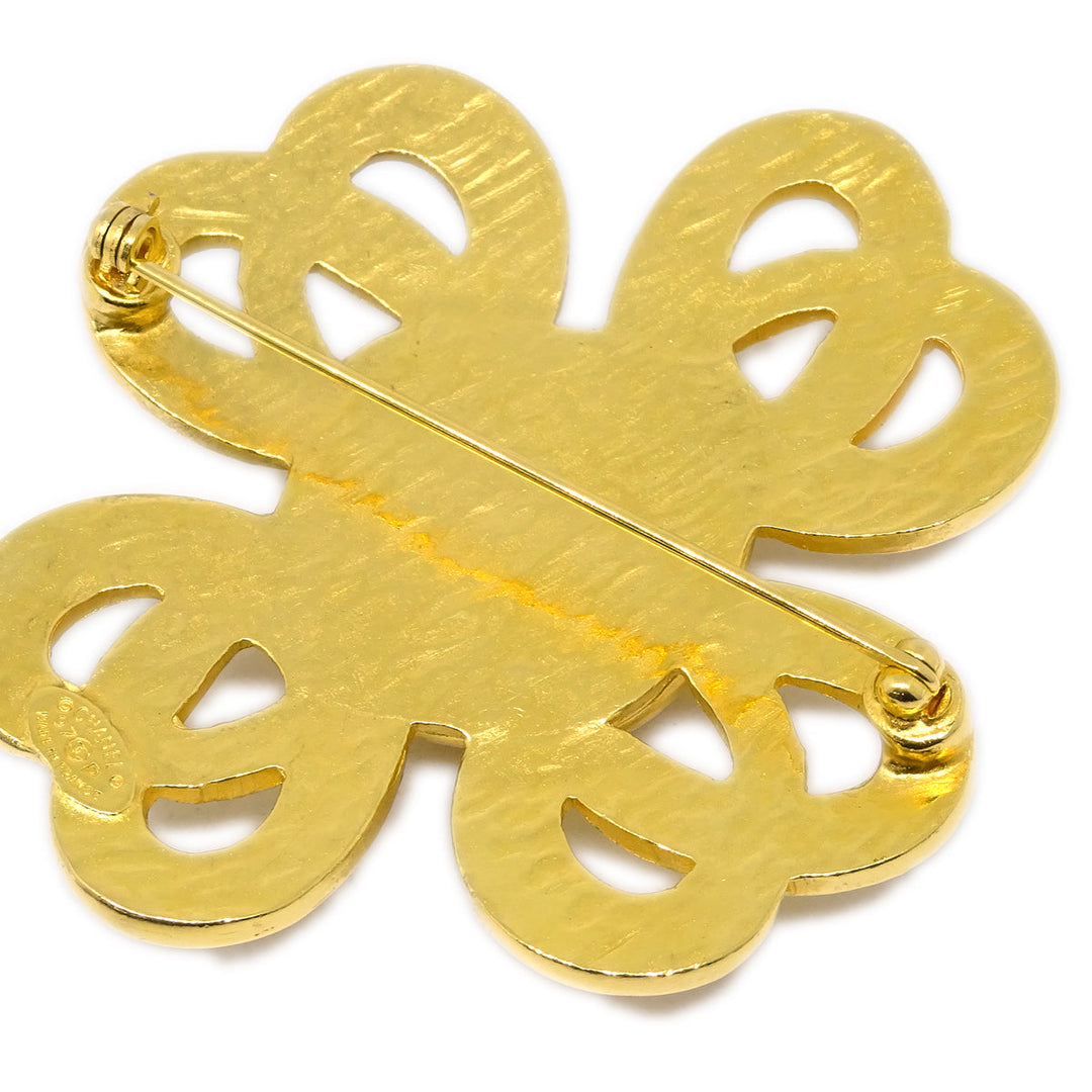 Top Quality Chanel Brooch Pin Gold 97P