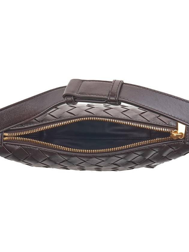 Bottega veneta Intrecciato Small Leather Shoulder Bag Brown