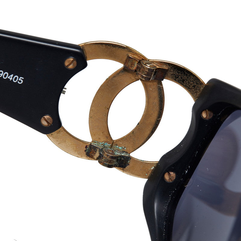 Top Quality Chanel Cocomark Gold  Wellington un Glasses 02461 Black    CHANEL