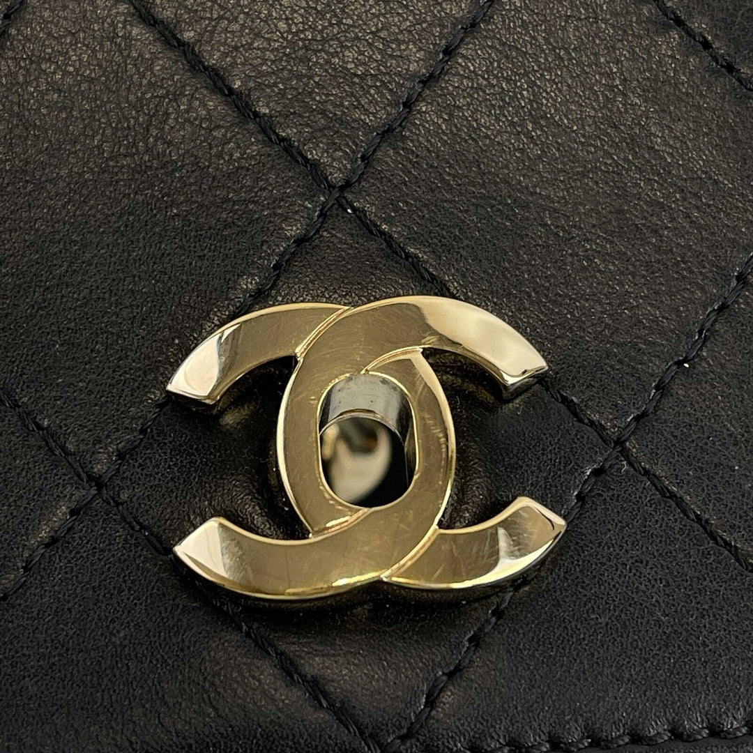 Top Quality Chanel Classic Double Pocket Top Handle
