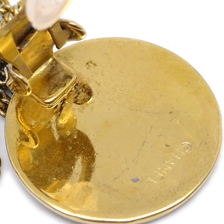 Top Quality Chanel Gold Bag Dangle Earrings Clip-On
