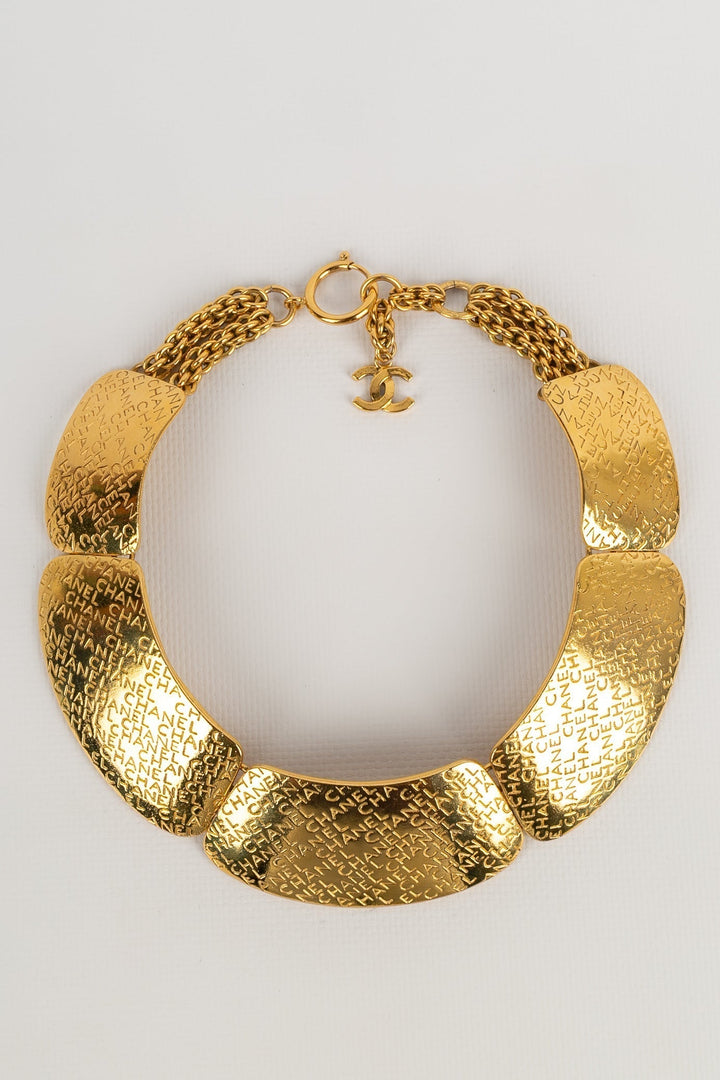 Collier plastron Chanel