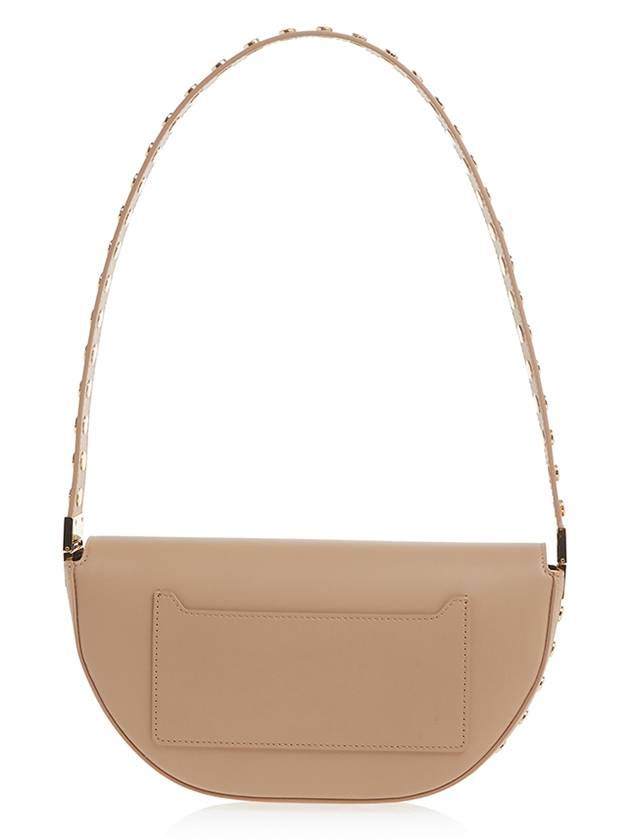 Burberry Olympia Small Leather Shoulder Bag Beige