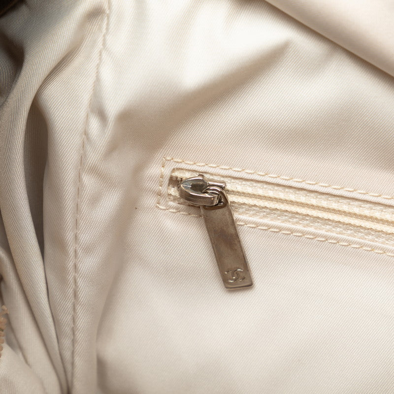 Top Quality Chanel COCOMARK PARIBIARITZ PM TOOT BAG A34208 G Beige Canvas Leather  CHANEL