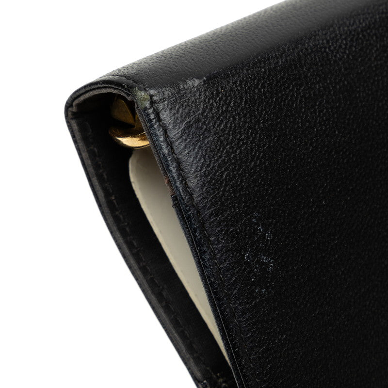 Top Quality Chanel Coco Handbook Cover Binder 6 s Black Leather  Chanel