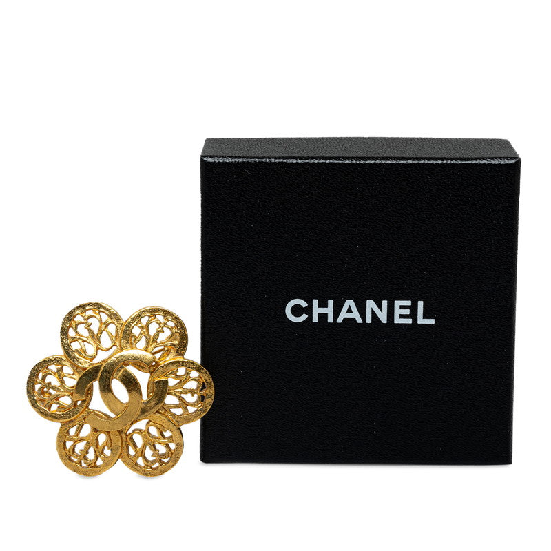 Top Quality Chanel Vintage Coco Flower Motif Brochure G   CHANEL