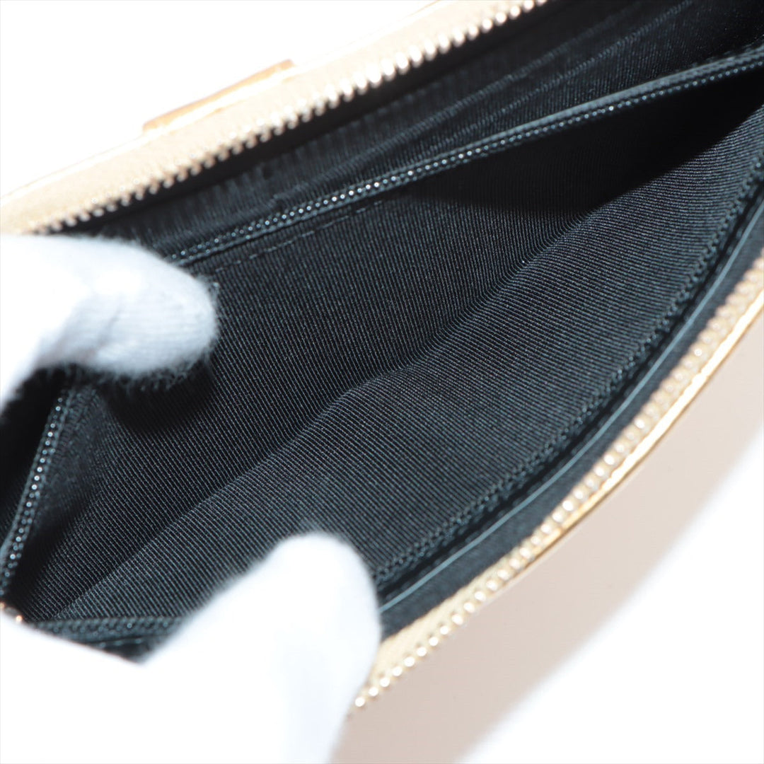 Top Quality Chanel Coco Crocodile Press Wallet Gold Gold  28th