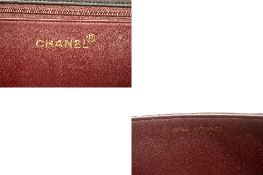 Top Quality Chanel Chain Shoulder Bag Clutch Black Quilted New Lambskin Purse