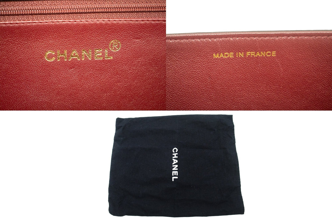 Top Quality Chanel Full New Chain Shoulder Bag Clutch Black Quilted Lambskin